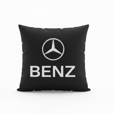 Подушка декоративна з дизайном Мерседес автомобільна Mercedes-Benz подушка Мерседес фото