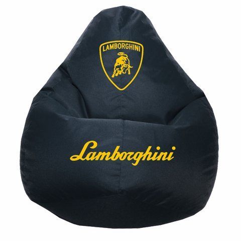 Крісло мішок Ламборгіні |Безкаркасне Крісло мішок Lamborghini, розмір L 65&times;85 Ламборгіні 1 окс фото