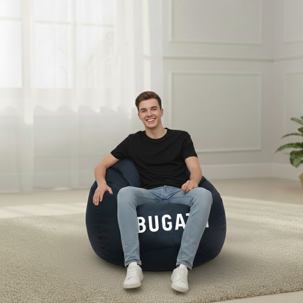 Крісло мішок Бугатті | Крісло мішок Bugatti, розмір L 65&times;85 Бугатті 1 окс фото