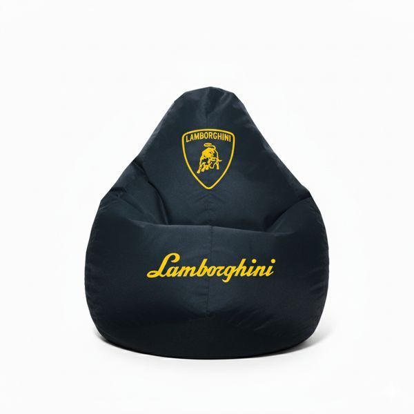 Крісло мішок Ламборгіні |Безкаркасне Крісло мішок Lamborghini, розмір L 65&times;85 Ламборгіні 1 окс фото