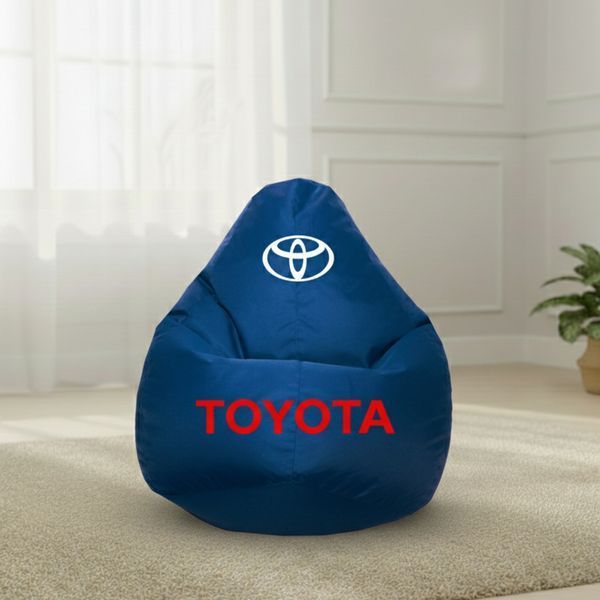 Крісло мішок Тойота|Безкаркасне Крісло мішок Toyota, розмір L 65&times;85 Тойота 1 окс фото