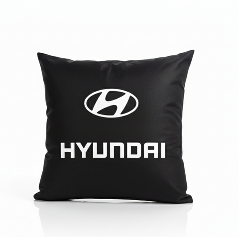 Подушка декоративна з дизайном Хюндай автомобільна Hyundai подушка Хюндай фото