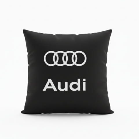 Подушка декоративна з дизайном Ауді автомобільна Audi подушка Ауді фото