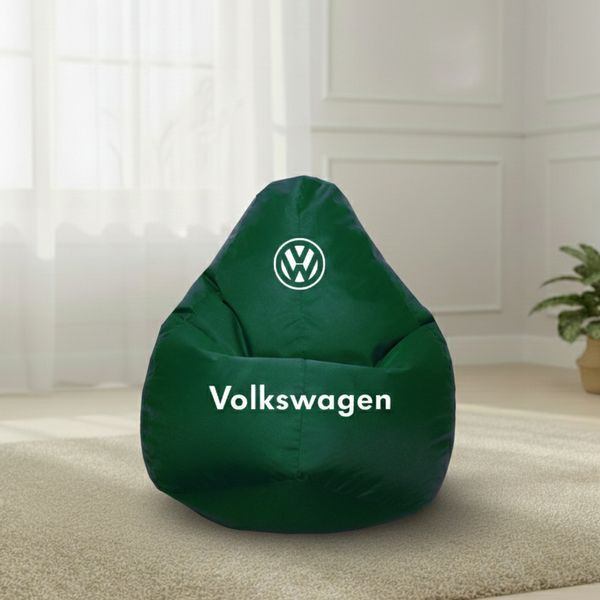 Крісло мішок Фольксваген|Безкаркасне Крісло мішок Volkswagen , розмір L 65&times;85 Фольксваген 1 окс фото