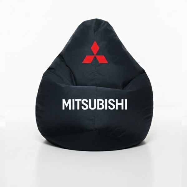 Крісло мішок Мітсубісі|Безкаркасне Крісло мішок Mitsubishi, розмір L 65&times;85 Міцубіші 1 окс фото