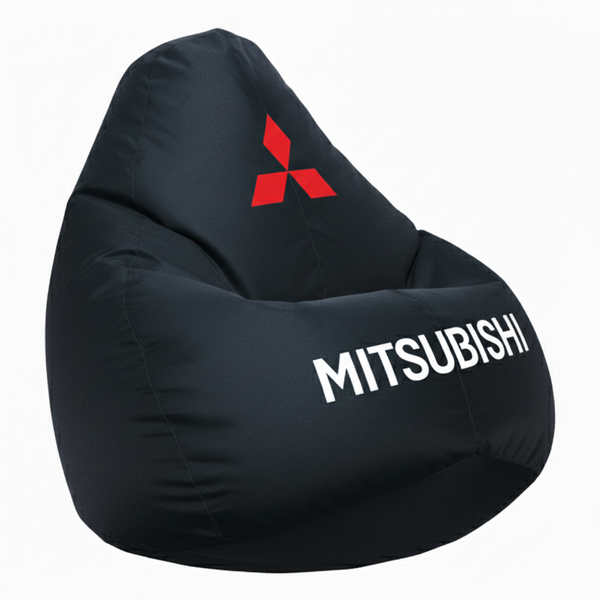Крісло мішок Мітсубісі|Безкаркасне Крісло мішок Mitsubishi, розмір L 65&times;85 Міцубіші 1 окс фото