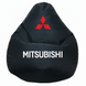 Крісло мішок Мітсубісі|Безкаркасне Крісло мішок Mitsubishi, розмір L 65&times;85 Міцубіші 1 окс фото 1