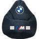 Крісло мішок автомобільне BMW|Безкаркасне Крісло мішок БМВ, розмір L 65&times;85 BMW1 окс фото 1