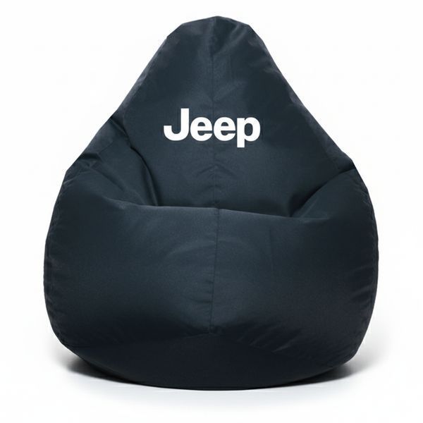 Крісло мішок Джип |Безкаркасне Крісло мішок Jeep , розмір L 65&times;85 Джип 1 окс фото