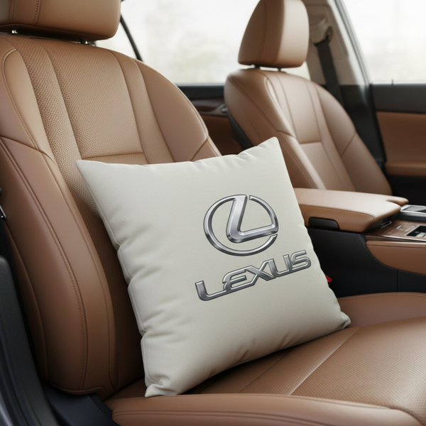 Подушка декоративна з дизайном Лексус автомобільна Lexus подушка Лексус фото